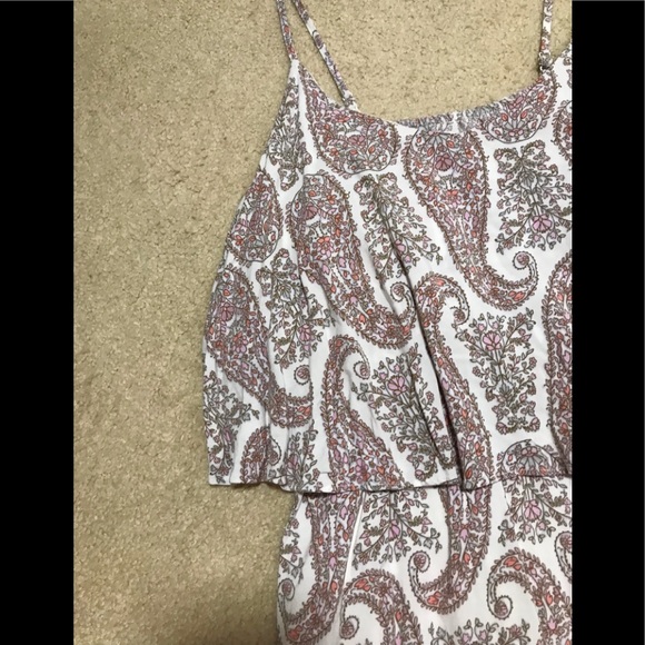 🆕🔥FREEPEOPLE SUPER CUTE PAISLEY MINI SUNDRESS SPAGHETTI ADJ/STRAPS👀👀ALL PICS - Picture 4 of 8
